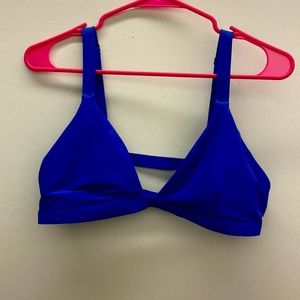 VYB bikini top in Royal Blue